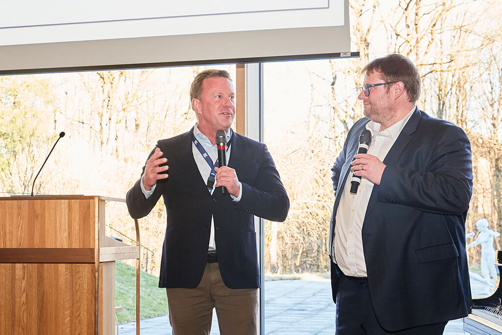 Von links: Dr. Markus Leyck Dieken und Dr. Dennis Ballwieser