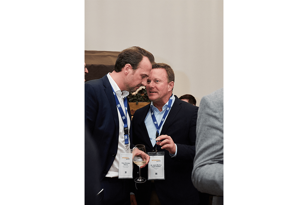 Von links: Peter Christian Wilkens, CCO MediaCom, Dr. Markus Leyck Dieken