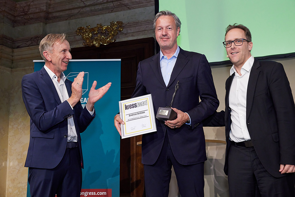 von links: Johann Oberauer, Andreas Arntzen, Markus Wiegand