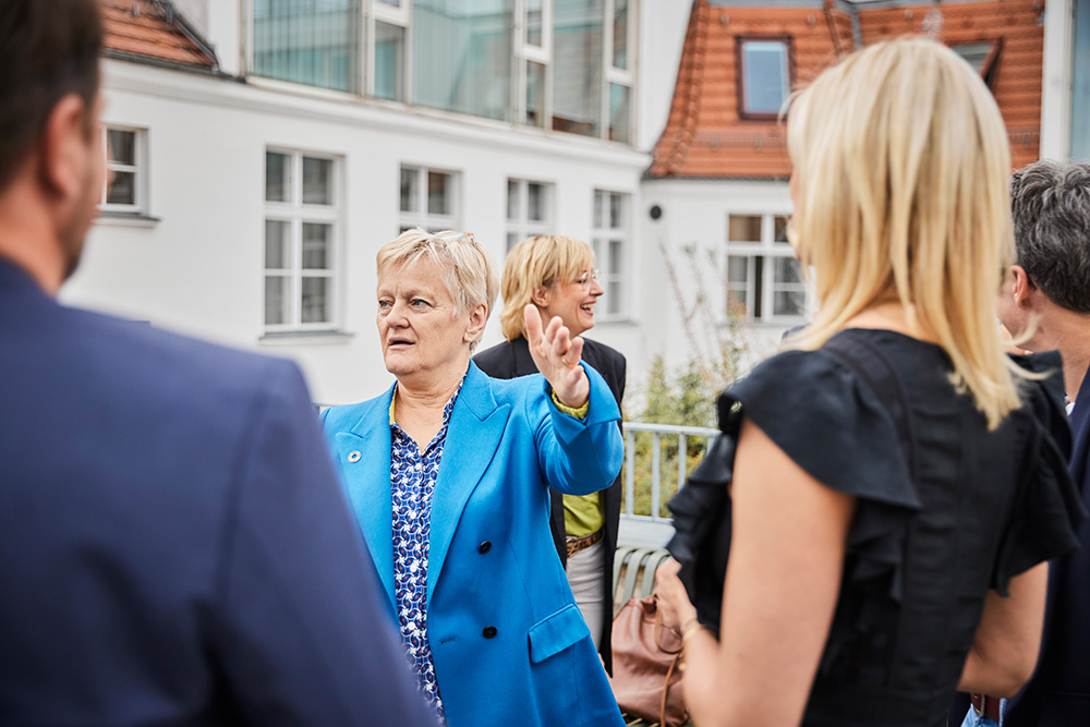 von links: Renate Künast und Katja Töpfer