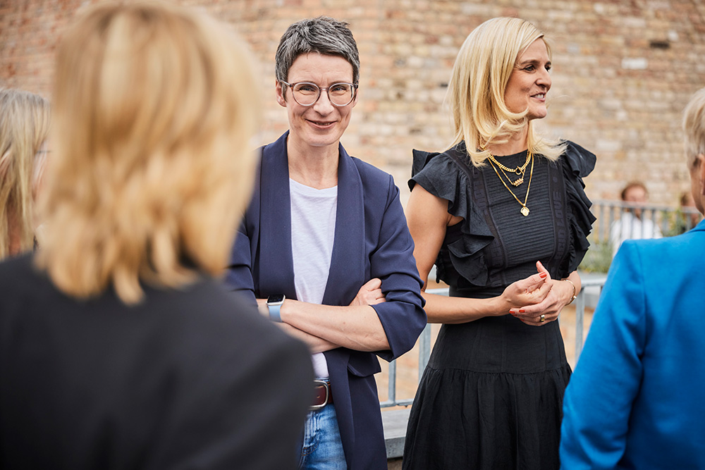 von links: Tina Haase und Henrike Luszick