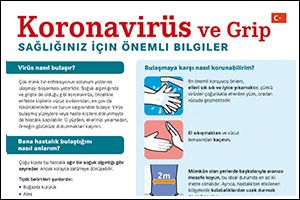 Informations-Flyer „Coronavirus“ Türkisch (PDF)