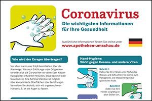 Informations-Poster "Coronavirus" Deutsch (PDF)