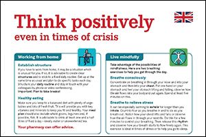 Informations-Poster „Positiv denken“ Englisch (PDF)