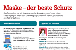 Informations-Flyer „FFP2-Masken“ (PDF)