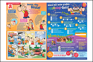 Tipps aus deiner Apotheke / Großes medizini-Quiz, Ausgabe 5/2024 (PDF)