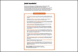 "10 Forderungen an die Politik" (PDF)
